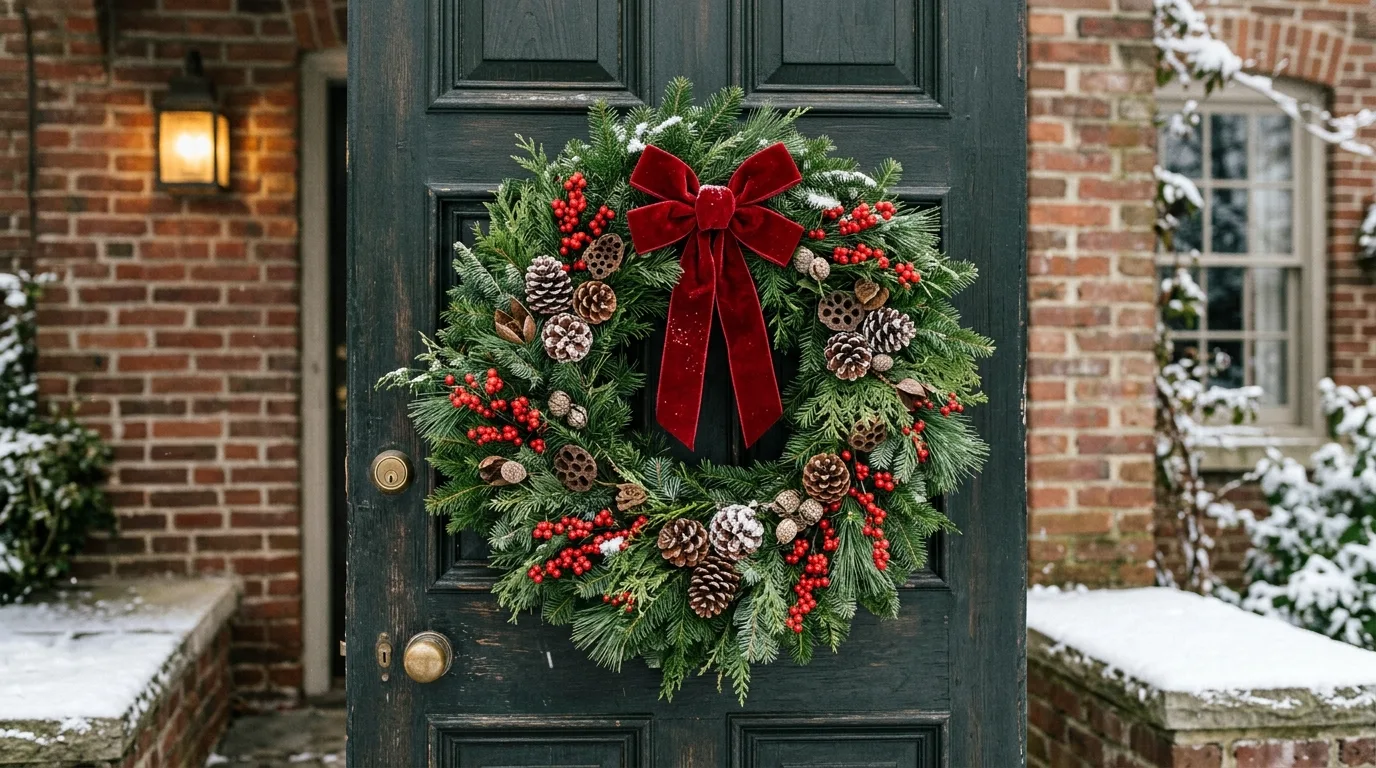 10 Winter Wreaths for Front Door Ideas to Try